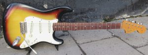 Fender Stratocaster front.