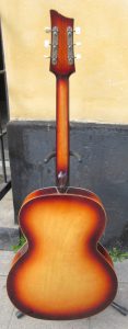 Archtop back.