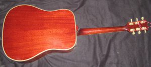 Gibson Hummingbird back